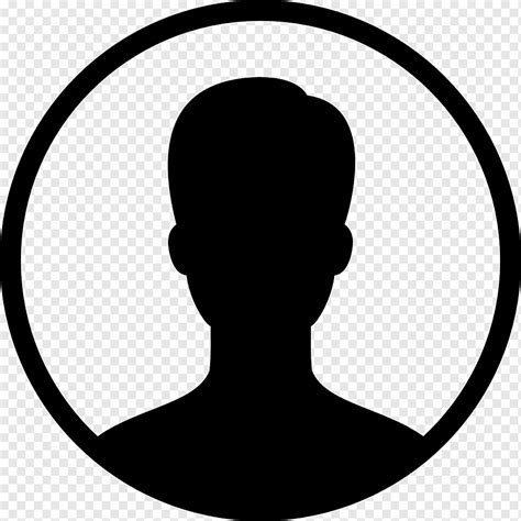 Power User Computer Icons No 1 Face Monochrome Head Png Pngwing