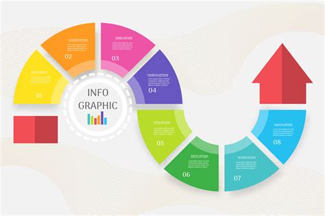 Infographic Vector Template Free Nisma Info