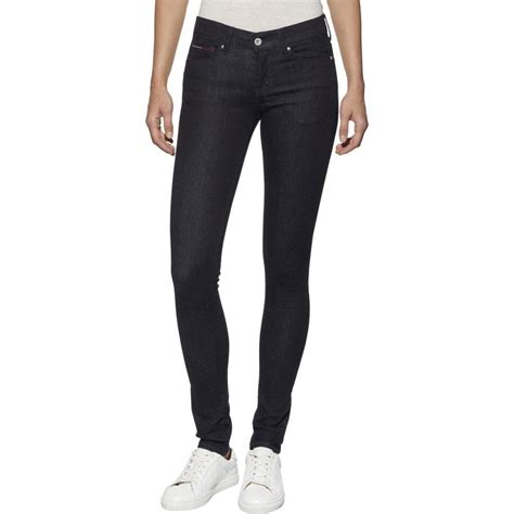 Tommy Hilfiger Denim Mid Rise Skinny Fit Jeans In Blue Lyst