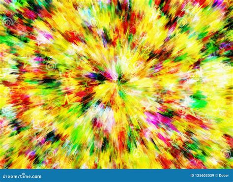 Abstract Bright Color Burst Backgrounds Multicolored Pattern Stock