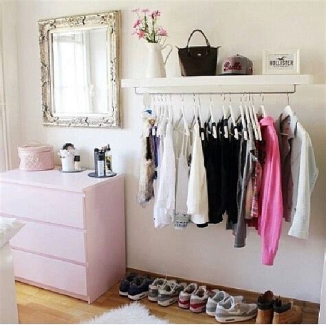 Browse through clothes racks make of metal, wood, or wicker. roominspoforeveryone | Single Photo | Instagrin | Home ...