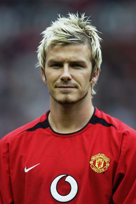 Turf Playerz The Evolution Of David Beckhams Hairstyles