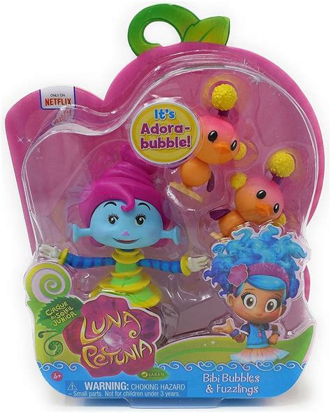 Luna Petunia Bibi Bubbles And Fuzzlings Tv And Movie Character Toys