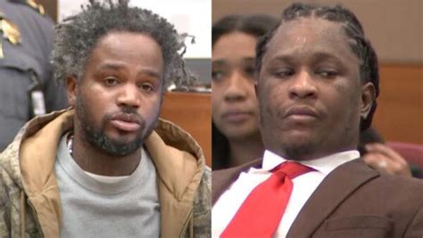 Ysl Member ‘tick Takes Stand Against Young Thug In Rico Trial Becomes