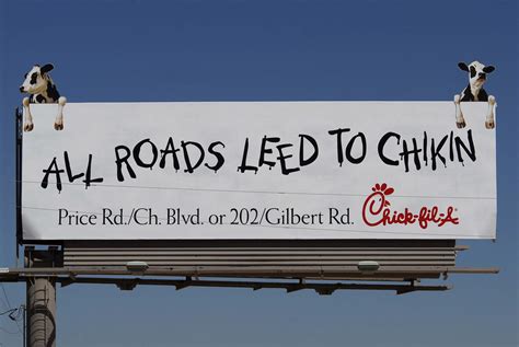 Funny Chick Fil A Billboards Funny Png