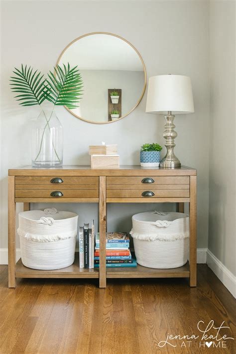 Summer Console Table Decor Jenna Kate At Home