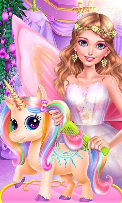 Find out the secrets of magical healing treatments with the tiny fairy and create a new look. Fairy Princess Unicorn Salon for Android - APK Download