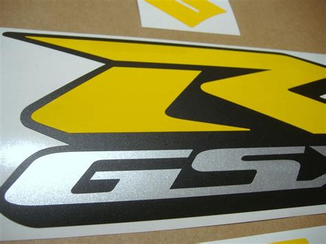 5 out of 5 stars. Suzuki GSXR 750 2011-2012 (L1-L2) yellow logo decal ...