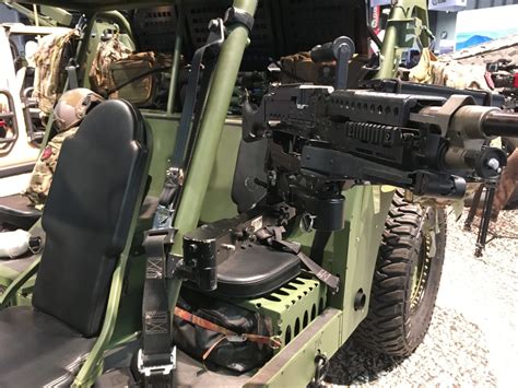 Msg Swing Arm And Machine Gun Mount On Am General Xlt3 Military