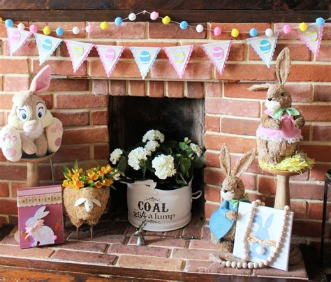 Our Simple Easter Living Room Decorations Once A Duckling