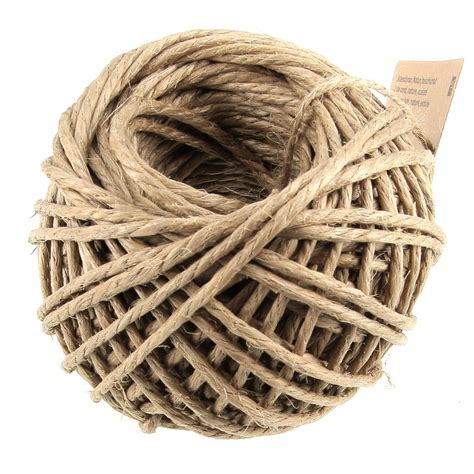 Coated Jute Twine 3 Mm Natural X 25 M Perles And Co