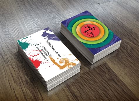 23 Artistic Business Card Templates In Word Psd Apple Pages Free