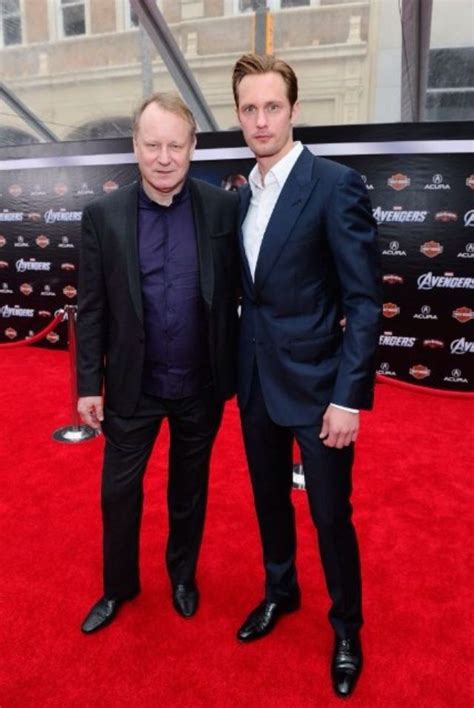 Stellan skarsgård has confirmed he won't make an appearance in avengers: Stellan Skarsgård and Alexander Skarsgård at the event of ...