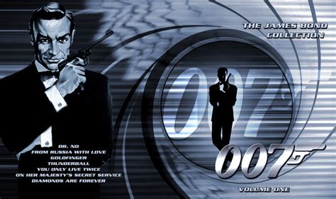 James Bond Collection Movie DVD Custom Covers James Bond