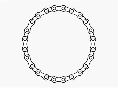 Clip Art Bike Chain Clipart Motorcycle Chain Vector Png Free
