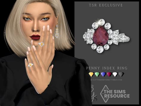Penny Index Right Ring The Sims 4 Catalog