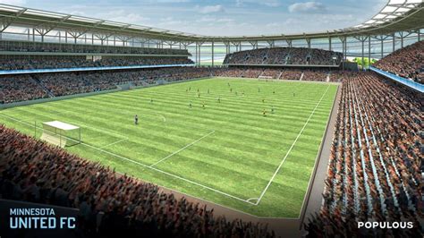 Minnesota United Unveils St Paul Mls Stadium Renderings Soccer