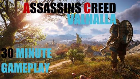 Assassin S Creed Valhalla Leaked Minutes Gameplay Youtube