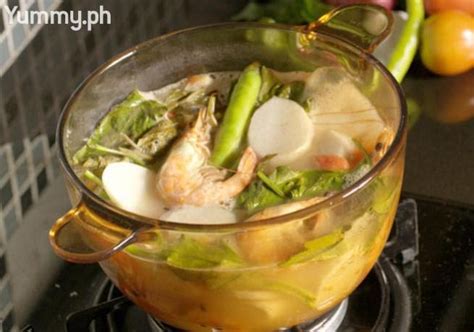 Sinigang Na Hipon Sinigang Recipes Delicious Soup