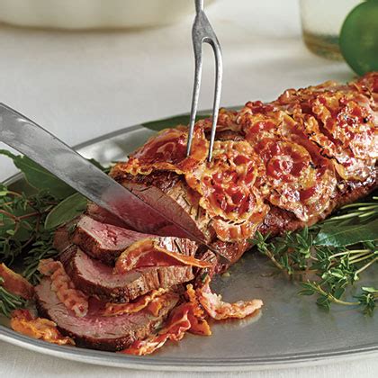 4 complete menus you can make in . Pancetta-Wrapped Beef Tenderloin & Whipped Horseradish ...