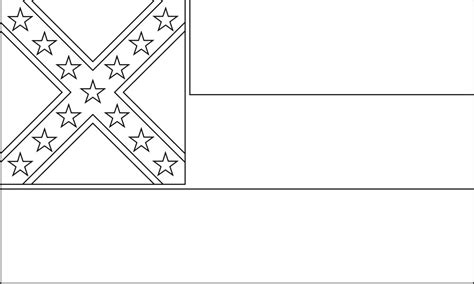 Free Printable Mississippi State Flag And Color Book Pages