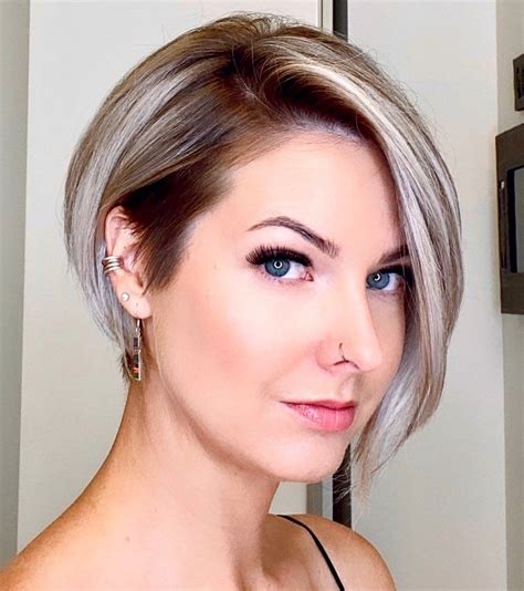 An Undercut Bob Haircut Is Extremely Versatile And Easy To Style While