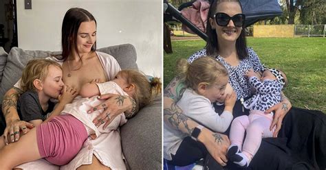 Mum Who Breastfeeds Her Five Year Old Hits Back At Trolls Who Call Her