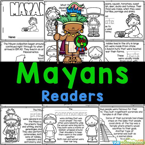 Ancient Mayan Timeline For Kids