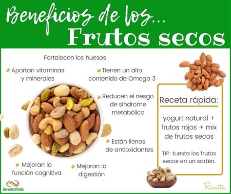 Beneficios De Los Frutos Secos Bienestar Infinito