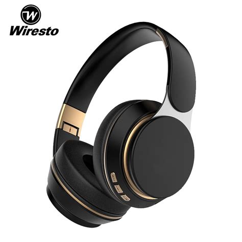 Wiresto Wireless Bluetooth50 Headphone Over The Ear Headphone Stereo