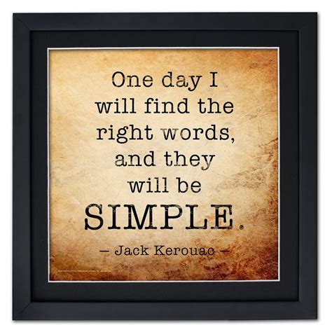 Jack Kerouac Classic Inspirational Quote Motivational Art Etsy
