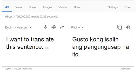 Our tagalog to english translation tool is powered by google translation api. Translate any english sentences to filipino language by Yokona