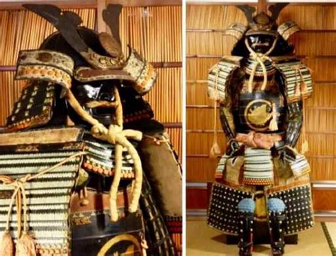 original japanese samurai armor from the showa period