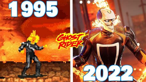 Evolution Of Ghost Rider Games 1995 2022 Youtube