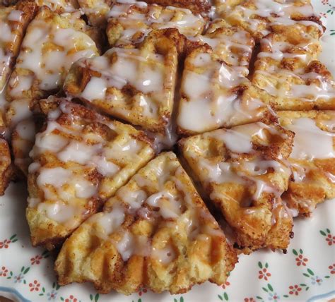 Cinnamon Roll Waffles Easy And From Scratch The English Kitchen