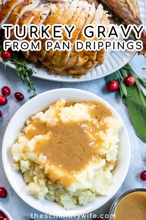 How To Make Turkey Gravy From Pan Drippings The Schmidty Wife