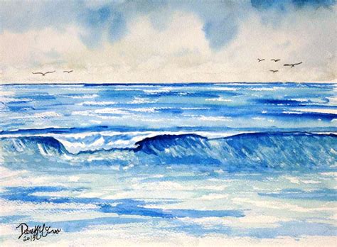 At artranked.com find thousands of paintings categorized into thousands of categories. Watercolor Paintings - Art by Derek McCrea: Waves