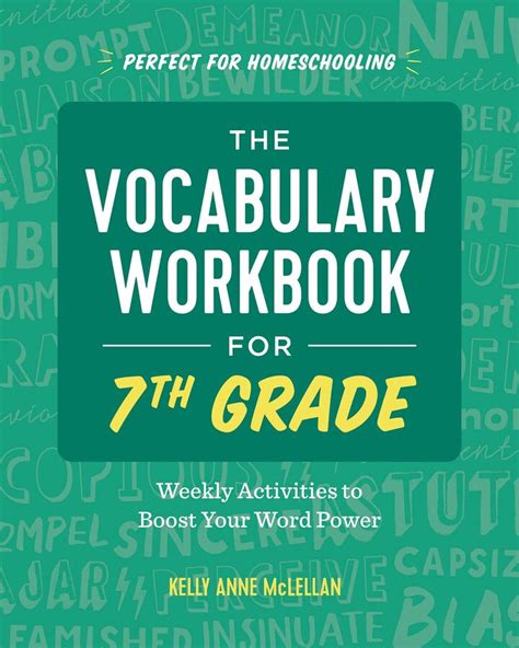 The Vocabulary Workbook For 7th Grade Book By Kelly Anne Mclellan