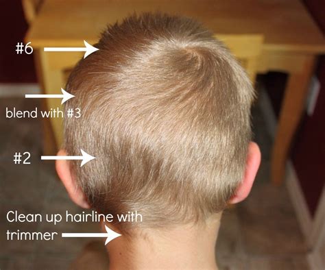 From there, section your hair to how you normally wear it. How to Do a Boy's Haircut with Clippers | Toddler haircuts ...