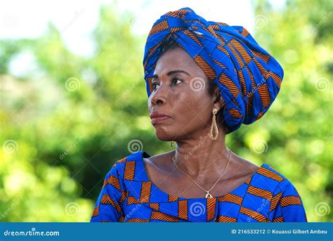 Close Up Of A Beautiful African Woman Stock Photo Image Of Loincloth Isolated