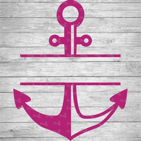 Anchor 2 Svgeps And Png Files Digital Download Files For Cricut
