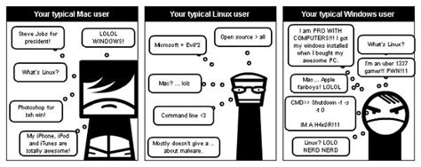 Windows Vs Mac Vs Linux 10 Funny Jokes In Pictures