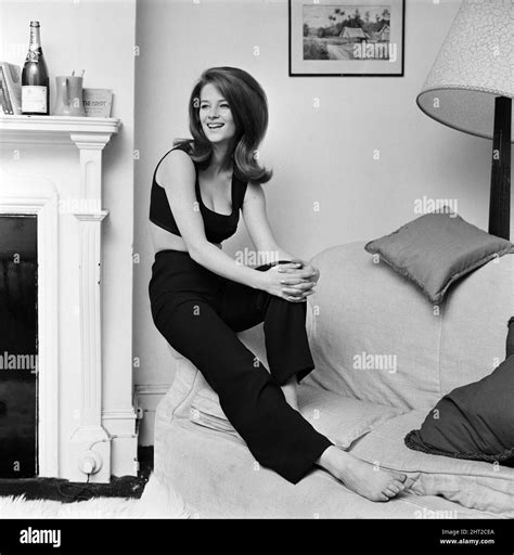 19 Year Old Actress Charlotte Rampling Pictured In Her Chelsea Flat