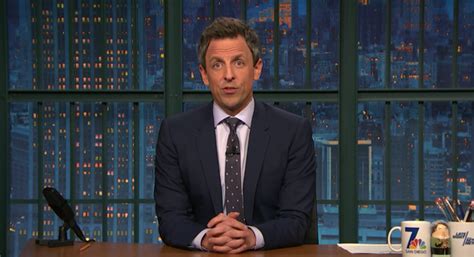 Seth Meyers Says Russia Meddled In The Olympics — And The Election