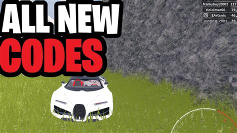 All New Working Codes For Vehicle Legends Vehicle Legends Codes Roblox Youtube