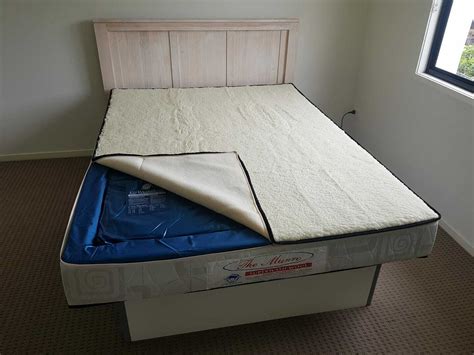 Queen Soft Side Waterbed Complete New 3 Layer Mattress Ebay