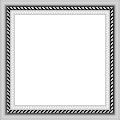Transparent Silver Png Photo Frame Frames Pinterest Clip Art And