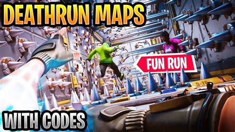 See if you can beat all the deathrun challenges by using parkour to maneuver your way through the courses and avoid falling to your death. Best Fun Run Deathrun Maps In Fortnite Creative With Codes ...