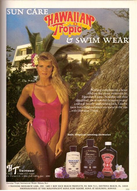 Hawaiian Tropic Beautiful Women 1985 Vintage Print Ad 8x11 Inches Man Cave Ebay Sun Tan Oil