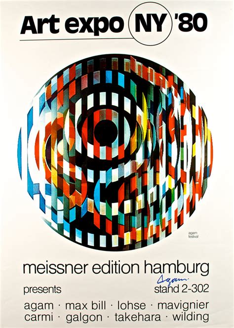 Browse the hottest posters in music, movies and sports. Yaacov Agam - Posters | Zimmerman Editions, Ltd.